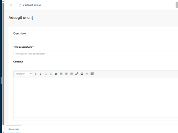 cont agent marketimobiliare