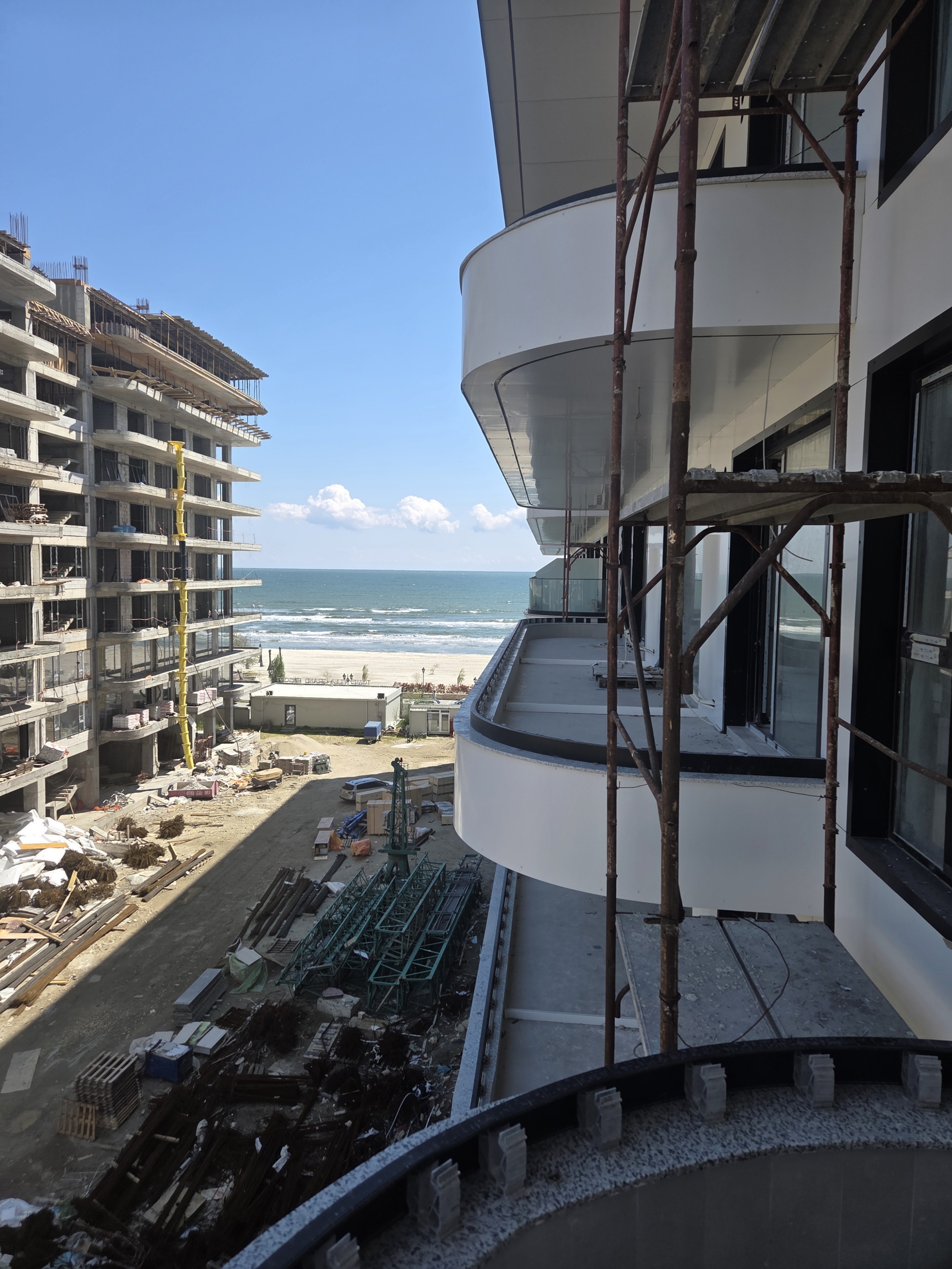 Studio cu parcare prima linie la mare Resort 5 *