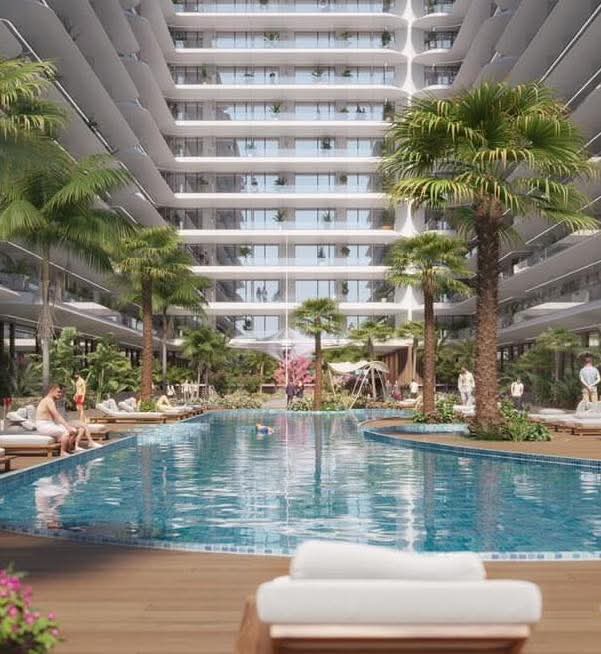 Studio cu parcare prima linie la mare Resort 5 *
