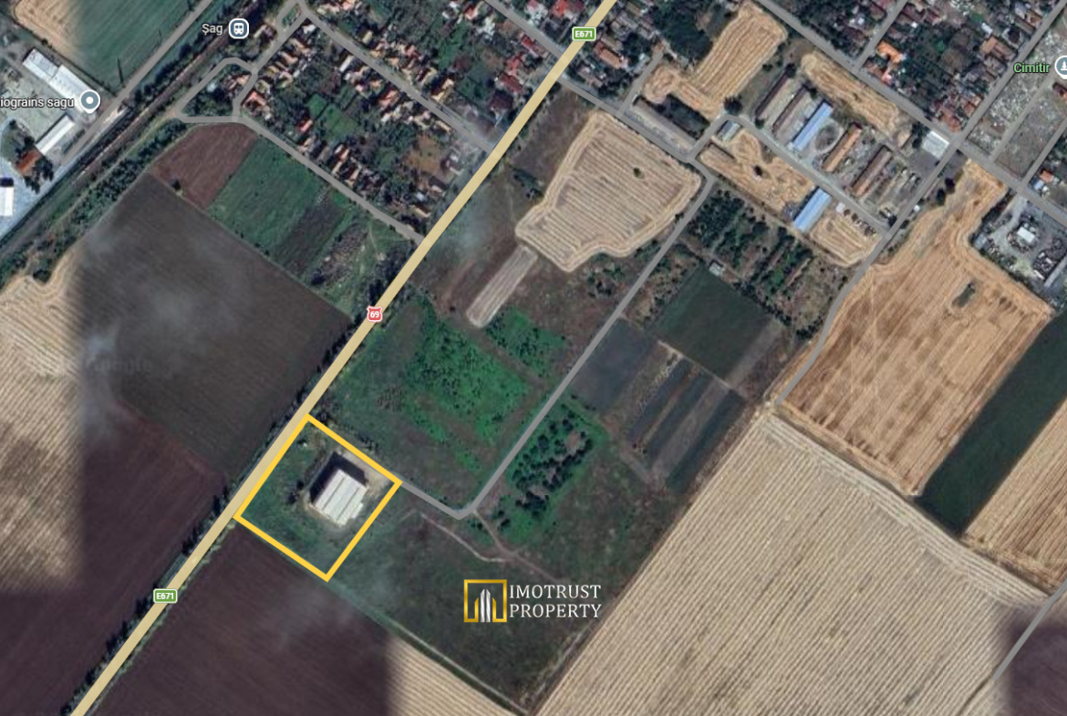 HALA INDUSTRIALA DE VANZARE – ȘAGU, JUDEȚUL ARAD