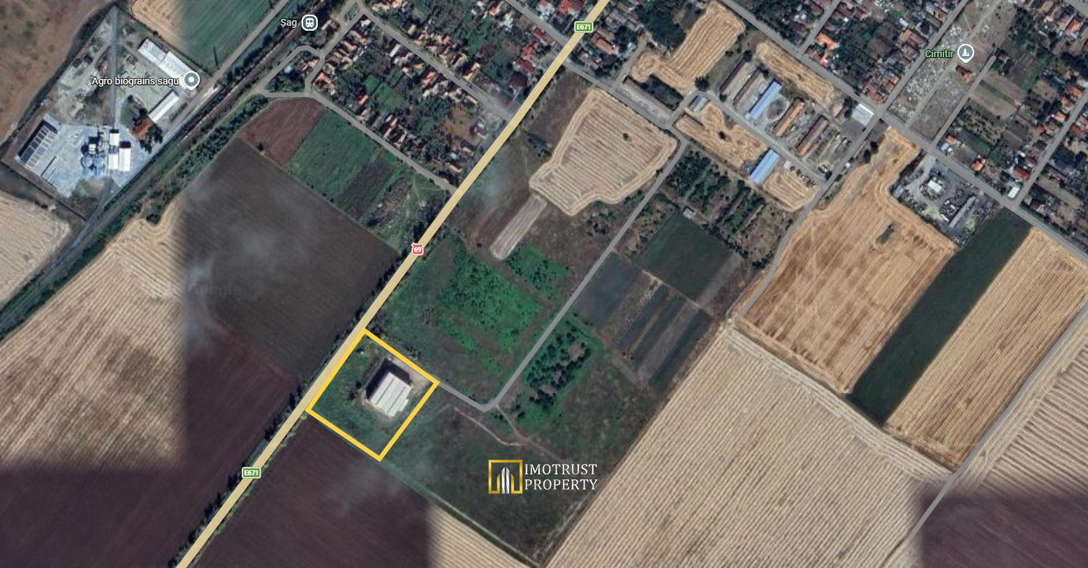 HALA INDUSTRIALA DE VANZARE – ȘAGU, JUDEȚUL ARAD